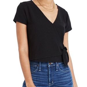 Madewell wrap top